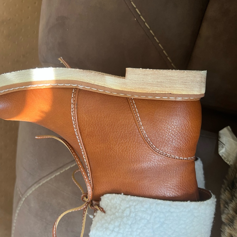 Size5-5.5 cognac bootie - Picture 8 of 10